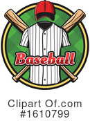 Baseball Clipart #1610799 by Vector Tradition SM