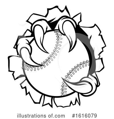 Royalty-Free (RF) Baseball Clipart Illustration by AtStockIllustration - Stock Sample #1616079