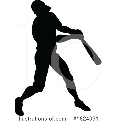 Baseball Player Clipart #1624091 by AtStockIllustration