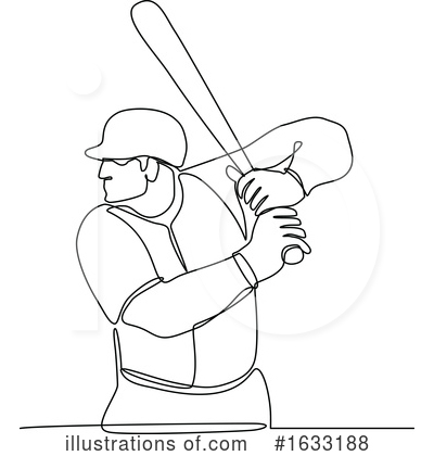 Royalty-Free (RF) Baseball Clipart Illustration by patrimonio - Stock Sample #1633188