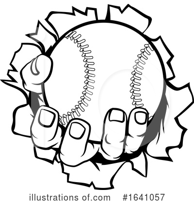 Royalty-Free (RF) Baseball Clipart Illustration by AtStockIllustration - Stock Sample #1641057