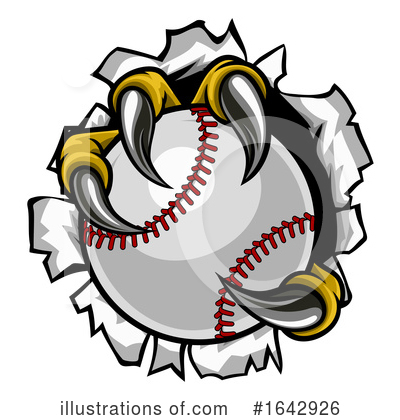 Royalty-Free (RF) Baseball Clipart Illustration by AtStockIllustration - Stock Sample #1642926