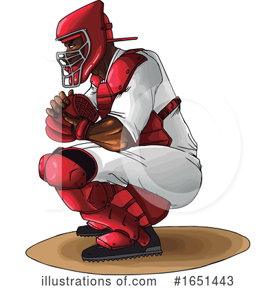 Royalty-Free (RF) Baseball Clipart Illustration by Morphart Creations - Stock Sample #1651443