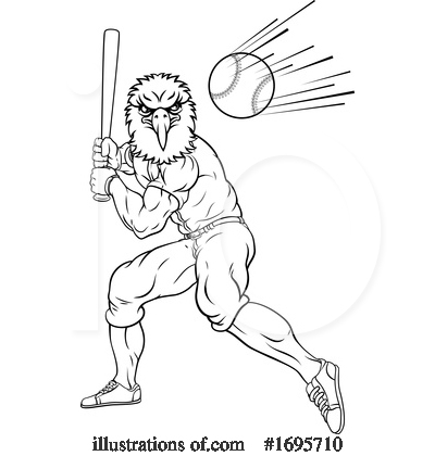 Royalty-Free (RF) Baseball Clipart Illustration by AtStockIllustration - Stock Sample #1695710
