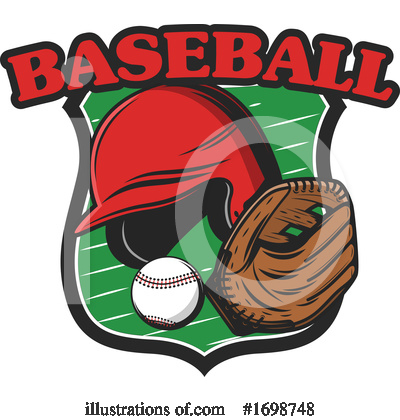 Royalty-Free (RF) Baseball Clipart Illustration by Vector Tradition SM - Stock Sample #1698748