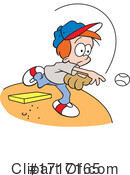 Baseball Clipart #1717165 by Johnny Sajem