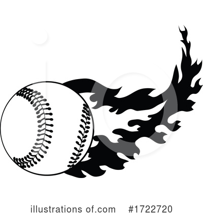 Royalty-Free (RF) Baseball Clipart Illustration by patrimonio - Stock Sample #1722720