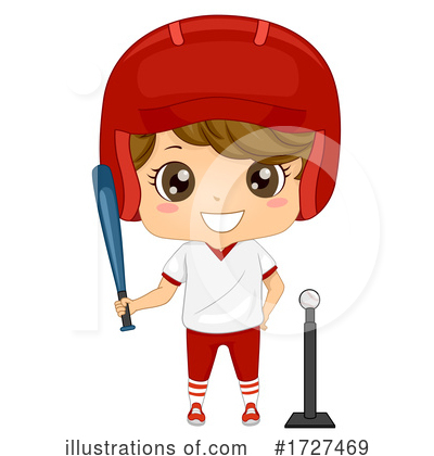 Baseball Player Clipart #1727469 by BNP Design Studio