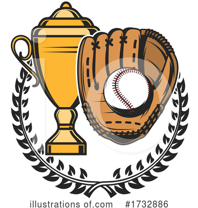 Royalty-Free (RF) Baseball Clipart Illustration by Vector Tradition SM - Stock Sample #1732886