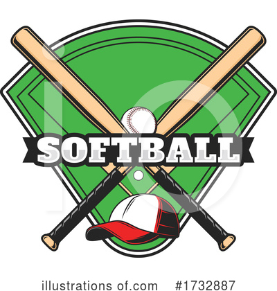 Royalty-Free (RF) Baseball Clipart Illustration by Vector Tradition SM - Stock Sample #1732887