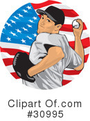 Baseball Clipart #30995 by David Rey