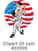 Baseball Clipart #30996 by David Rey