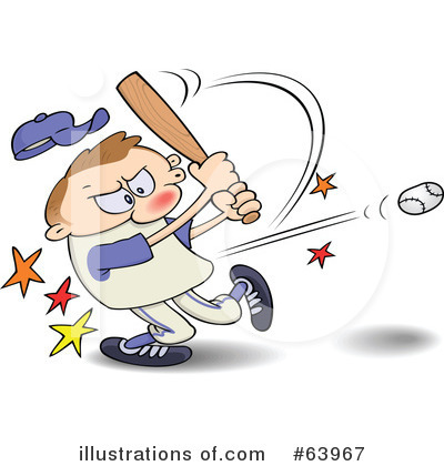 Royalty-Free (RF) Baseball Clipart Illustration by gnurf - Stock Sample #63967