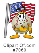 Baseball Clipart #7060 by Mascot Junction