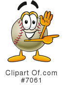 Baseball Clipart #7061 by Mascot Junction