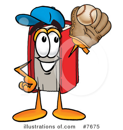 Royalty-Free (RF) Baseball Clipart Illustration by Mascot Junction - Stock Sample #7675