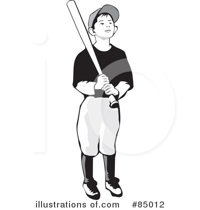 Royalty-Free (RF) Baseball Clipart Illustration by David Rey - Stock Sample #85012