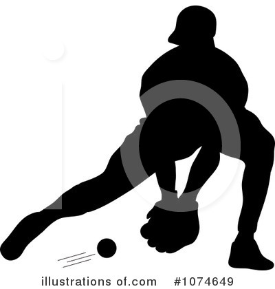 Baseball Player Clipart #1074649 by Pams Clipart