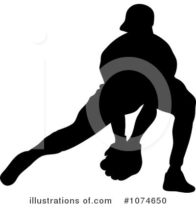 Baseball Player Clipart #1074650 by Pams Clipart