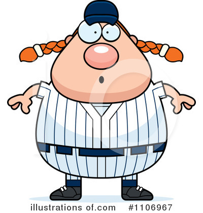 Royalty-Free (RF) Baseball Player Clipart Illustration by Cory Thoman - Stock Sample #1106967