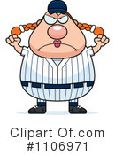 Baseball Player Clipart #1106971 by Cory Thoman