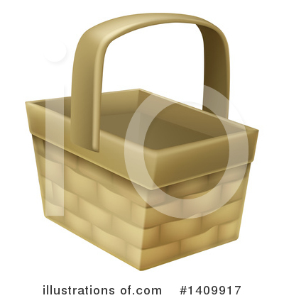 Royalty-Free (RF) Basket Clipart Illustration by AtStockIllustration - Stock Sample #1409917
