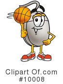 Basketball Clipart #10008 by Mascot Junction