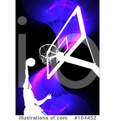 Royalty-Free (RF) Basketball Clipart Illustration by Arena Creative - Stock Sample #104452