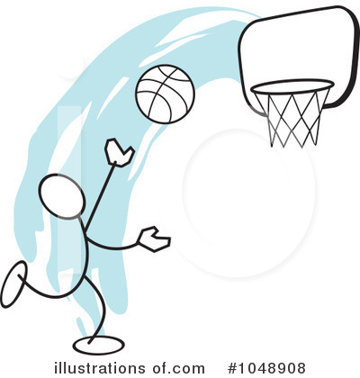 Royalty-Free (RF) Basketball Clipart Illustration by Johnny Sajem - Stock Sample #1048908