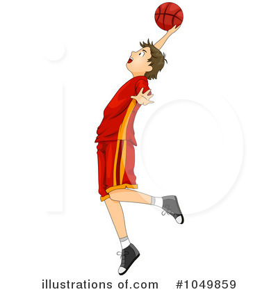 Royalty-Free (RF) Basketball Clipart Illustration by BNP Design Studio - Stock Sample #1049859
