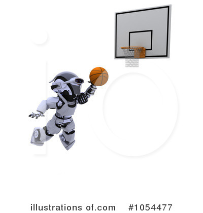 Royalty-Free (RF) Basketball Clipart Illustration by KJ Pargeter - Stock Sample #1054477