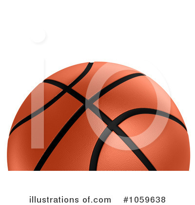 Royalty-Free (RF) Basketball Clipart Illustration by stockillustrations - Stock Sample #1059638