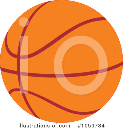 Royalty-Free (RF) Basketball Clipart Illustration by Alex Bannykh - Stock Sample #1059734