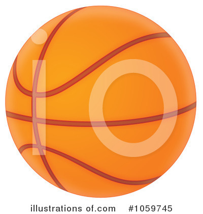 Royalty-Free (RF) Basketball Clipart Illustration by Alex Bannykh - Stock Sample #1059745