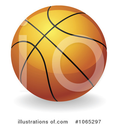 Royalty-Free (RF) Basketball Clipart Illustration by AtStockIllustration - Stock Sample #1065297