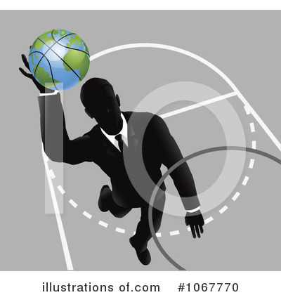 Royalty-Free (RF) Basketball Clipart Illustration by AtStockIllustration - Stock Sample #1067770