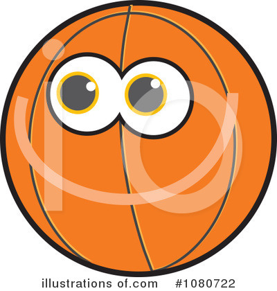 Royalty-Free (RF) Basketball Clipart Illustration by Prawny - Stock Sample #1080722