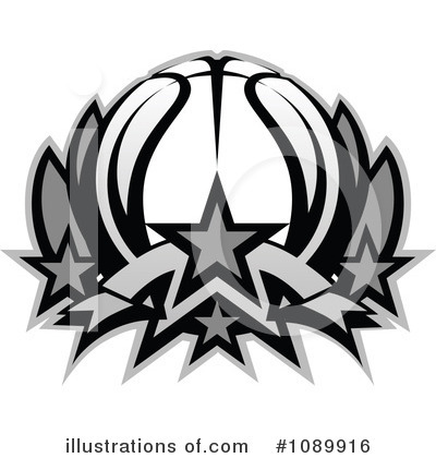 Basketball Clipart #1089916 by Chromaco