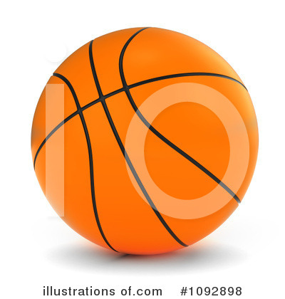 Royalty-Free (RF) Basketball Clipart Illustration by BNP Design Studio - Stock Sample #1092898