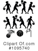 Basketball Clipart #1095740 by Chromaco