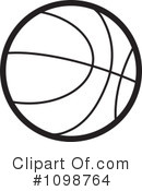 Basketball Clipart #1098764 by Lal Perera