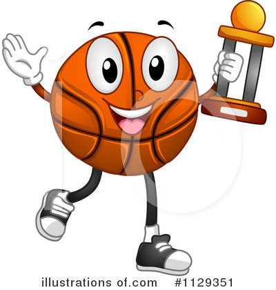 Royalty-Free (RF) Basketball Clipart Illustration by BNP Design Studio - Stock Sample #1129351