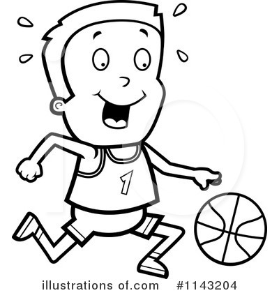 Royalty-Free (RF) Basketball Clipart Illustration by Cory Thoman - Stock Sample #1143204