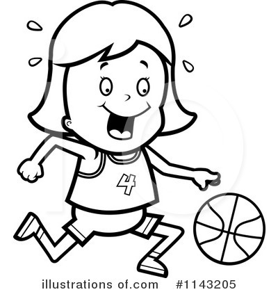 Royalty-Free (RF) Basketball Clipart Illustration by Cory Thoman - Stock Sample #1143205