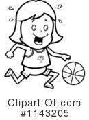 Basketball Clipart #1143205 by Cory Thoman