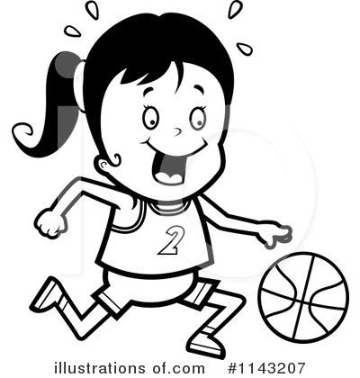 Royalty-Free (RF) Basketball Clipart Illustration by Cory Thoman - Stock Sample #1143207