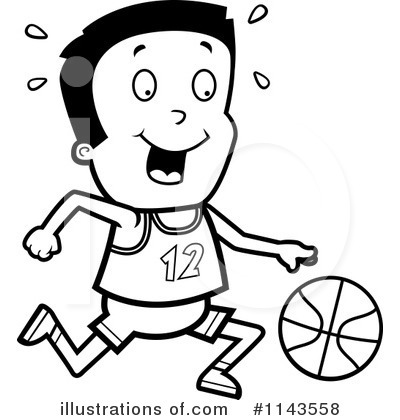 Royalty-Free (RF) Basketball Clipart Illustration by Cory Thoman - Stock Sample #1143558