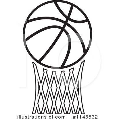 Royalty-Free (RF) Basketball Clipart Illustration by Lal Perera - Stock Sample #1146532