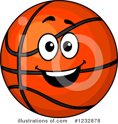 Royalty-Free (RF) Basketball Clipart Illustration by Vector Tradition SM - Stock Sample #1232878