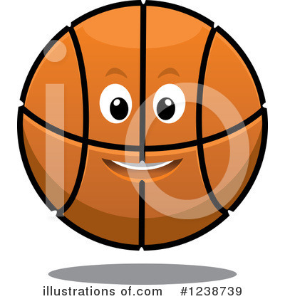 Royalty-Free (RF) Basketball Clipart Illustration by Vector Tradition SM - Stock Sample #1238739